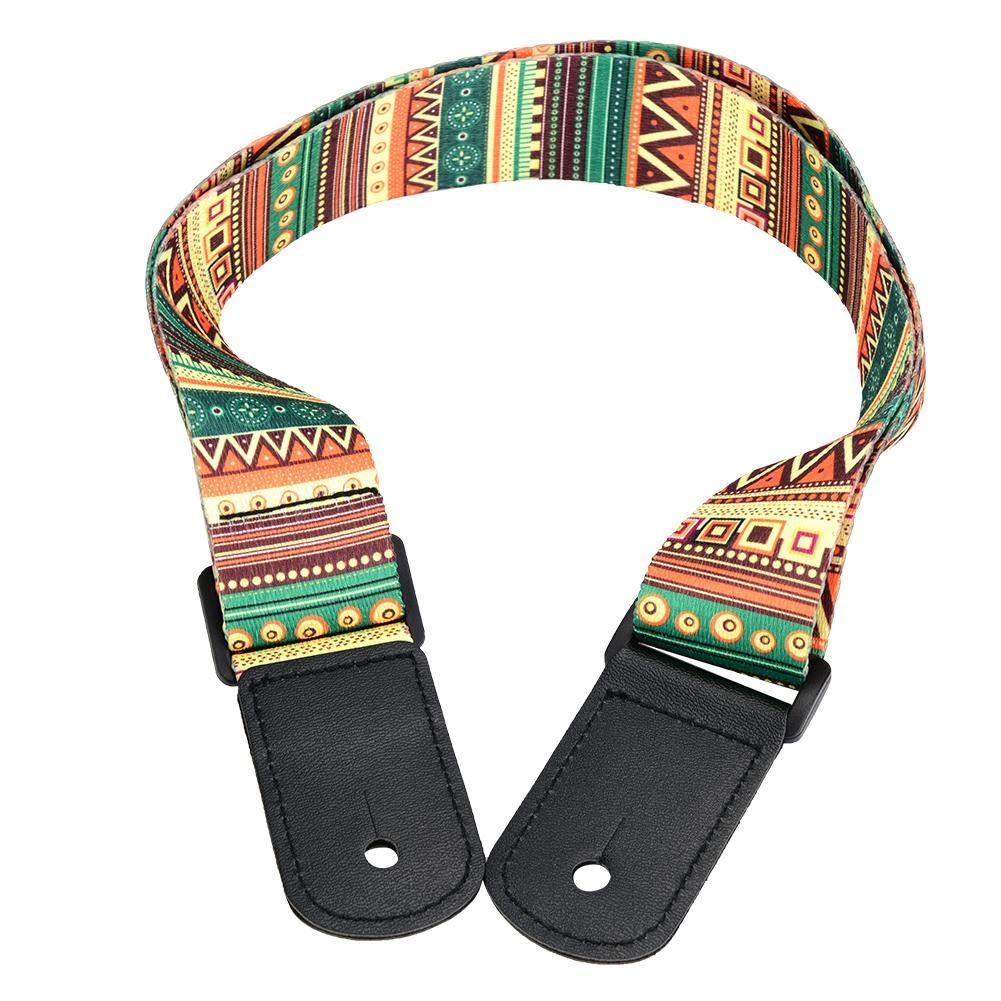 Bnineteenteam Ukulele Shoulder Strap, Adjustable Guitar Strap, Comfortable Woven Strap, for Musicians, Travelers, and Students