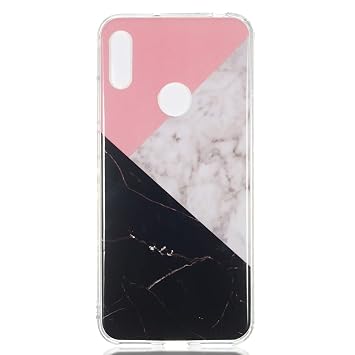 Lomogo Huawei Y6 2019/Honor 8A/Y6 Pro 2019 Case Soft Silicon Case Shockproof Anti-Scratch Marble Case Cover for Huawei Y6 2019/Y6Pro 2019 - LOYHU190223 L7