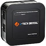 J-Tech Digital Premium Quality SPDIF TOSLINK Digital Optical Audio 1x3 Splitter (One Input 3 Outputs)
