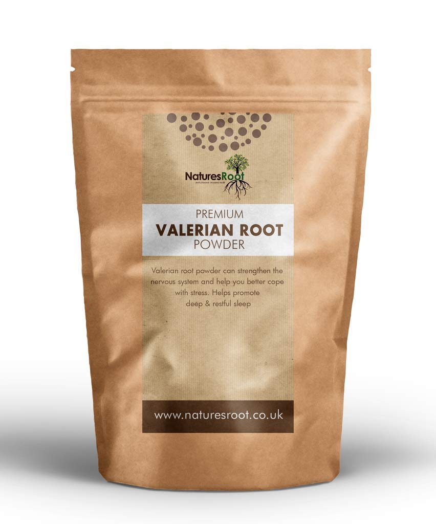 Nature’s Root Valerian Root Powder 500g - Valeriana Officinalis | 100% Natural Root Powder | Resealable Pack | Herbal Supplement