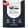 Baja Gold Mineral Sea Salt - Pure & Organic Authentic Salt for Cooking & Baking | Fine Grind Sea Salt - Low Sodium | Natural Baja Salt - Ideal for All Culinary Uses | 5 lb. Resealable Bag, 300+ Servings