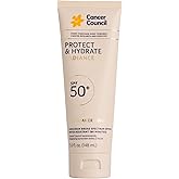 Cancer Council Protect & Hydrate Radiance Body Sunscreen SPF50+, Shimmer Finish Sun Care, Broad Spectrum UVA/UVB Sun Protecti