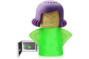 Angry Mama Microwave Cleaner, Microwave Oven Steam Cleaner, Angry Mom Steamer Cleaning Crud Stain Easily in Minutes, Steam Cl