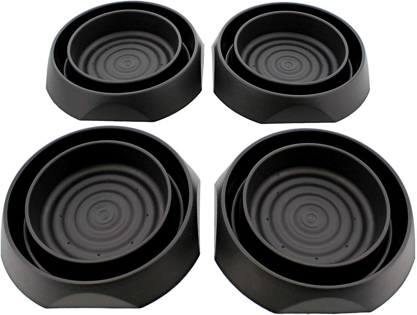 BUGSAWAY Bed Leg Protection 4 Pack Black Cups Premium Night Killers Make Sure You Have Good Dreams For Family And Hotel