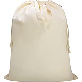 Canvas Laundry Bag 33"Wx 35"H, Extra Large Heavy Duty Hamper Liner,XL Beige | Thick Canvas, Handles &amp; Drawstring, Extra Large Heavy Duty, Washable Basket Liner Hamper Liner, Cloth Storage Sack, 1 Pack