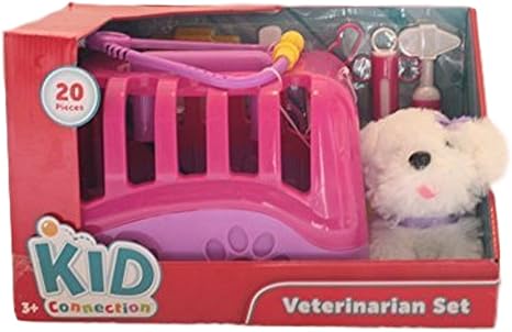 kid connection vet cart playset