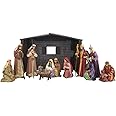 Greg Olsen Nativity Set - Sets for Christmas Indoor - Manger Scene Decorations - Christmas Set - Nativity Scene - Holy Family - (12 PC)