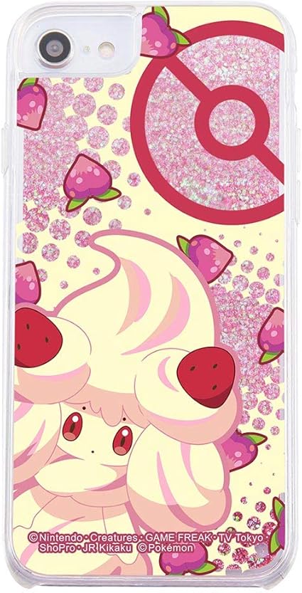 Amazon カラー マホイップ Iphonese 第2世代 Iphone8 Iphone7 6s 6 ポケットモンスター ラメ グリッター ハード ケース ハードケース クリア キャラクター ポケモン マホイップ コダック ヤドン ウッウ ピカチュウ ユキハミ アイフォン Iphone Se 第二世代 8 7