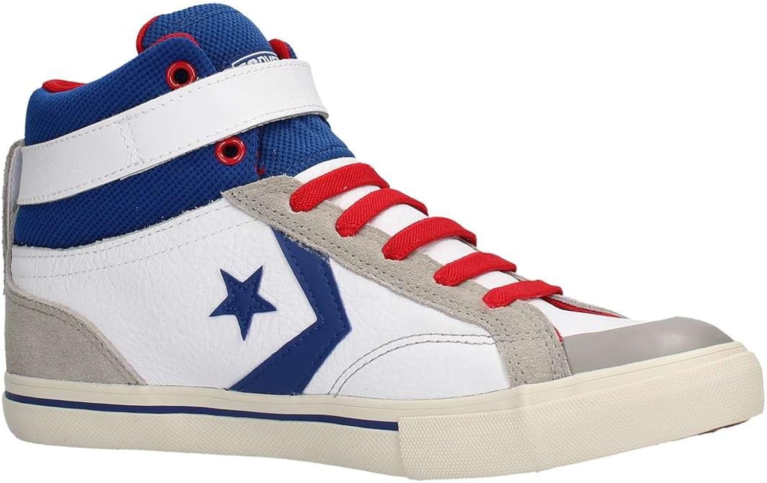 converse blanche flamme