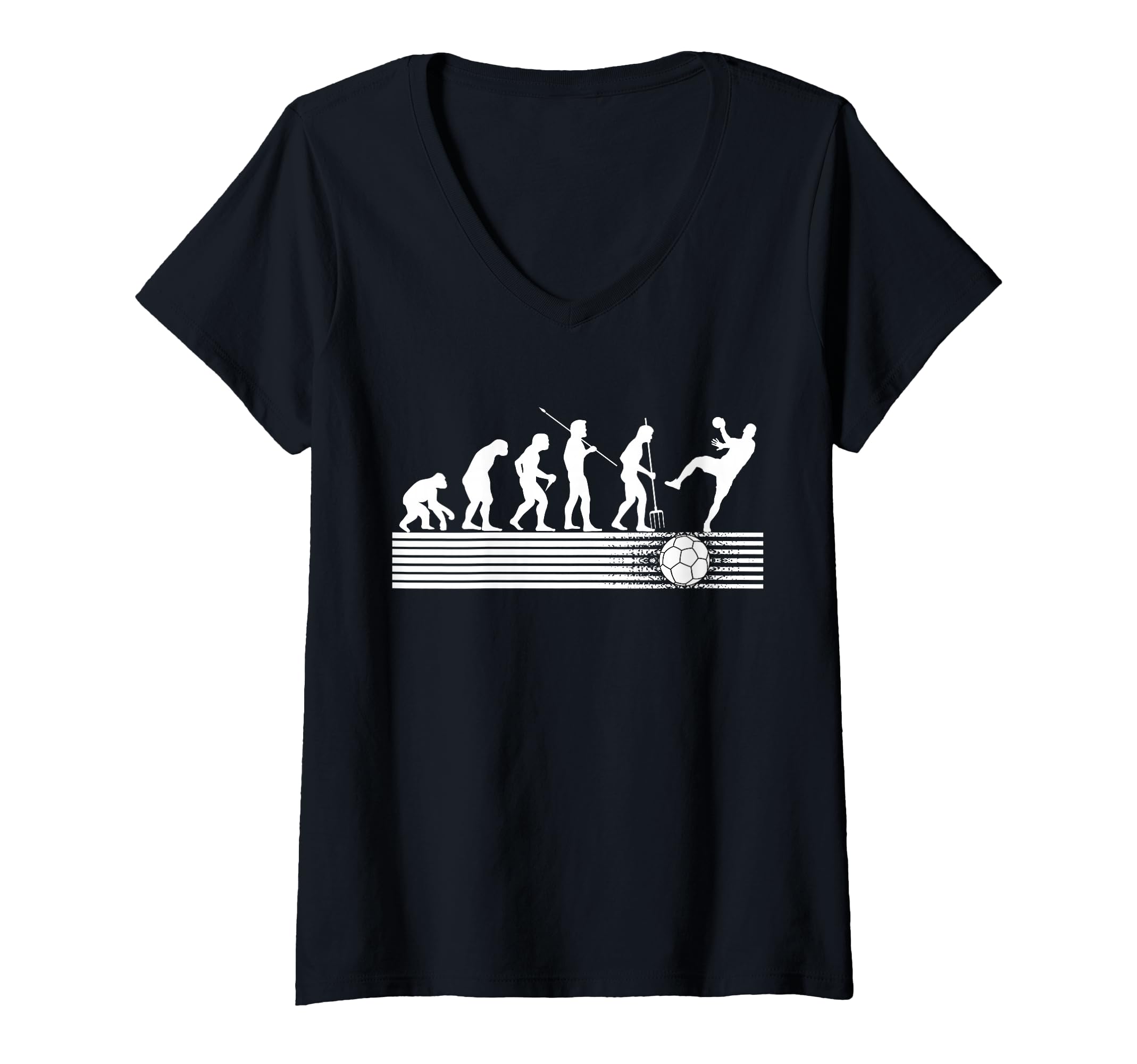 Women's Handballers Handball game Handballplayer Handball V-Neck T-Shirt