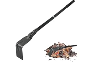Ayammahic Pizza Oven Ash Rake | Long Handle Scraper Ash Scoop for Stove | Long Handle Scraper Scoop for Stove and BBQ - Charc