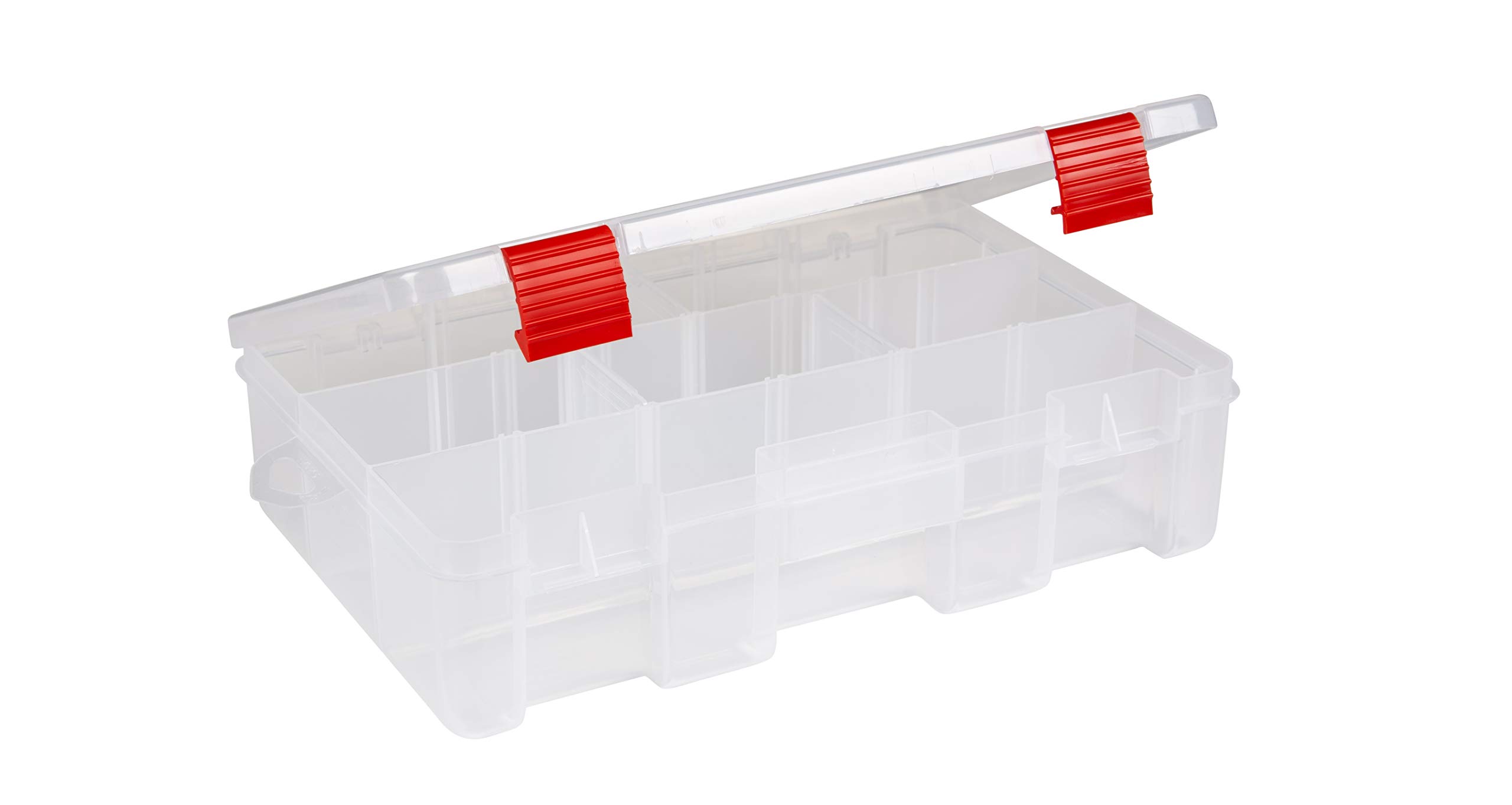 PLANO Rustrictor - StowAway 3600 Deep, RUST PREVENTION Tackle box with compartments, Fishing Tackle Organizer box , Heavy duty organisation boxes for, fishing lures, hard and softbaits & crackbaits