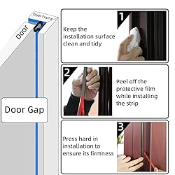 Cusfead 26 Feet Rubber Window Weather Stripping
