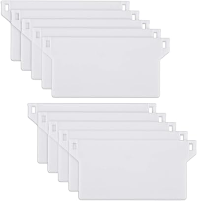 First blinds Vertical Blind Weights 89mm White Pack of 30
