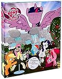 My Little Pony Series 2 Friendship is Magic Enterplay Trading Card Collectors Binder with EXCLUSIVE 6 Card Foil Puzzle Set and Card Checklist ! Stunning Casebound Collectors 3 Ring Notebook Album! Must Have My Little Pony Collectible! Original Factory Sealed Product (#F29-F34) !