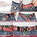Beforce Multifunctional Casual Style Tactical Belt, Keychain, Fire Scraper, Compass, Whistle, Paracord. Tactical Belt + Survival Kit Best for Camping or Everyday Use