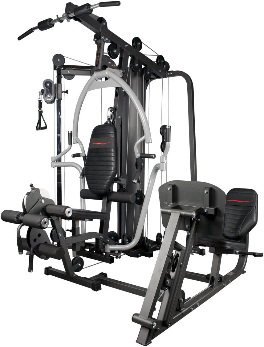 Finnlo Autark 6800 Multigym 100Kg Weight Stack and Leg Press - German Brand, 3 Year Warranty