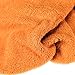 PROMIC 100% Cotton Bath Towel Set, 6 Piece Includes 2 Bath Towels, 2 Hand Towels, and 2 Washcloths – Highly Absorbent and Softness, Fade-Resistant, Fall Decor Idea, Orange