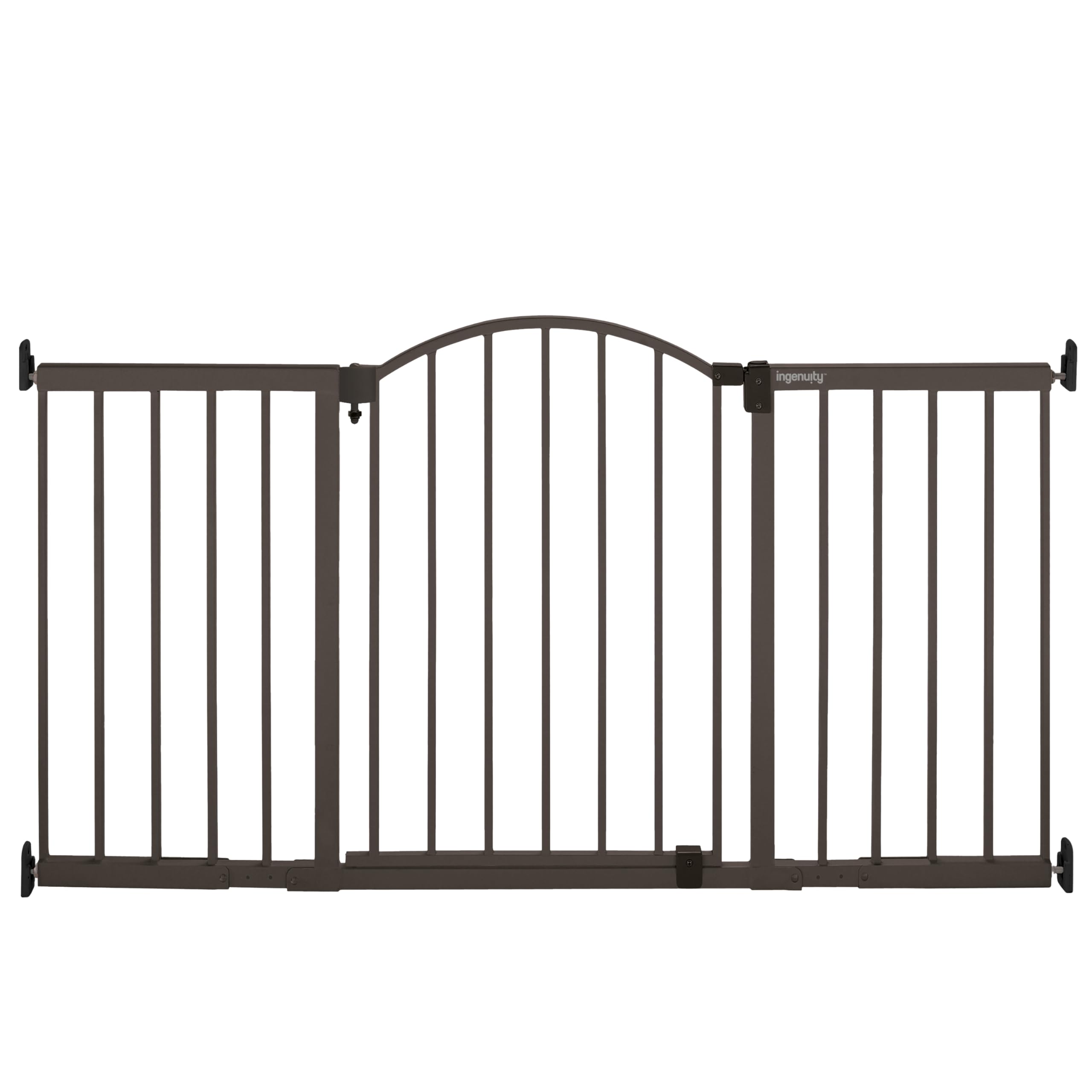 Photo 1 of ** BRAND NEW ITEM** Ingenuity Decorative Extra Wide Baby Gate & Dog Gate, 44"-72" Wide, 36" Tall, Hardware or Pressure Mounted, Install in Hallways, Bottom of Stairs, or Large Openings - Bronze
