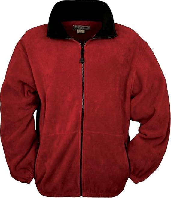 Colorado Timberline Men's Telluride Fleece Jacket2XL (Burgundy) at