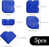 5 Pcs Caulk Tool Kit Grout Smoother Applicator Kitchen Bathroom view 5