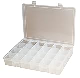 DURHAM MFG LP24-CLEAR Compartment Box, 24