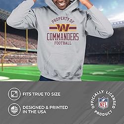Team Fan Apparel NFL Adult Property Of Hooded
