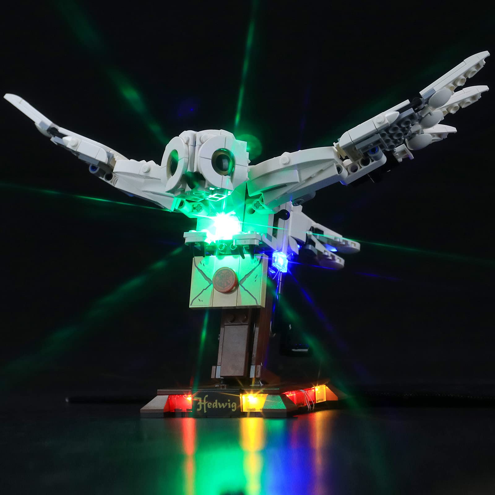 GEAMENT LED Light Kit Compatible with LEGO Hedwig - Lighting Set for Harry Potter 75979 Model (Building Set Not Included)