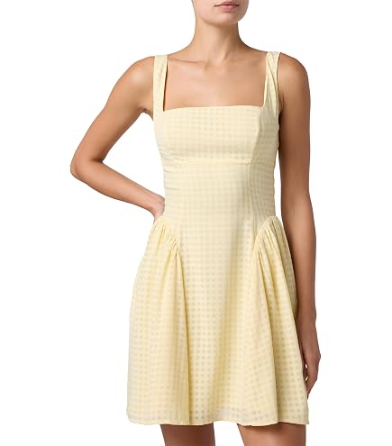 Lulus Ira Tiered Lace Women's Casual Mini Dress, White, Extra Small