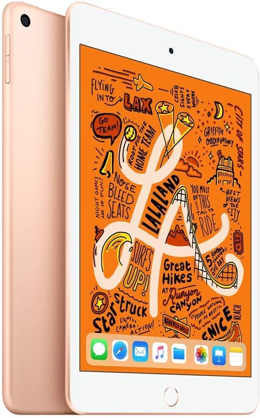 Apple iPad Mini 5 (2019) 64GB Wi-Fi - Gold (Renewed) - Image 3