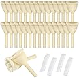 50 Pieces Urinal Bag Male External Catheter with Fixer Rubber External Catheter for Men and Incontinence People (30 mm)