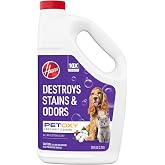 Hoover Oxy Pet Carpet Cleaner Solution, 116 oz., Ocean Breeze Scent | Deep Cleaning Carpet Shampoo Solution, Eliminates Urine Stains and Odors, Pair with Hoover Carpet Cleaner Machine