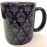 Disney Parks Haunted Mansion Wallpaper Pattern Ceramic Mug NEW