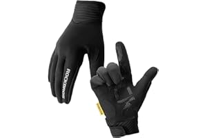 ROCKBROS Cycling Gloves for Men Women Running Gloves Touchscreen Motorcycle Gloves Full Finger
