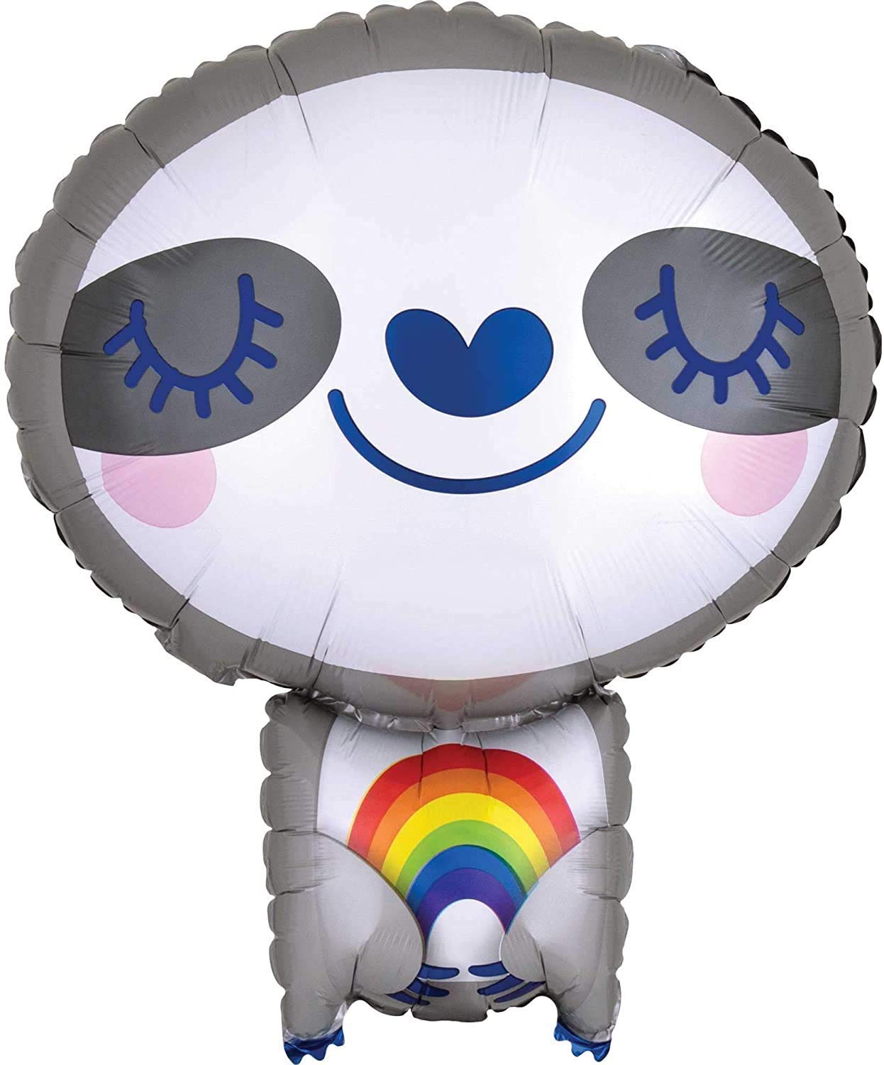 Amscan 4121501 Sdshape: Sloth With Rainbow