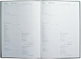 Collins Account Book Green EAB1 Fabric-Touch Covers 52 Weeks Cash Records view 2