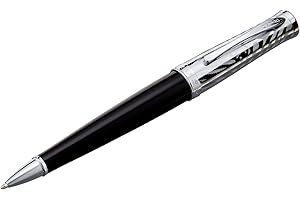 Cross Sauvage Onyx Lacquer and Zebra Pattern Ball Pen - Black