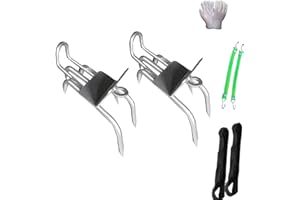 Outdoor Trees-Climbings Anti-Slip Cat Claw Shoes Set, 2025 Upgrade Trees Climbing Spikes, Arborist Climbings Claws, Lightweig