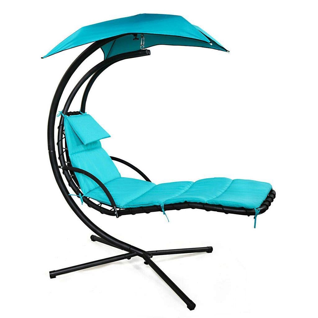 Buy Ezone Outdoor Hanging Hammock Chair Lounge Swing, Curved Chaise