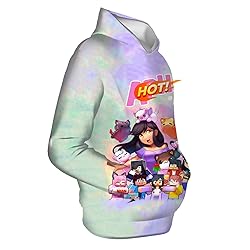 DAGROD Unisex Anime Hoodie 3D Printed Crew Neck