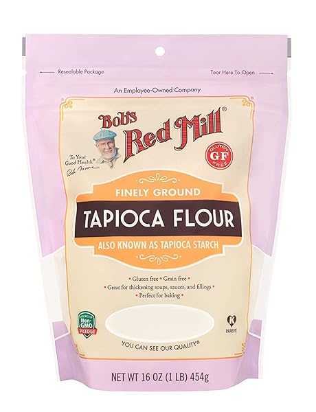 BOB’S RED MILL FINELY GROUND TAPIOCA FLOUR, 16 OZ