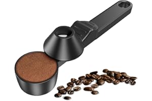 Coffee Scoops and Funnel Set 2 Tbsp Measuring Tool for Ground Protein Powder Leak Proof Ergonomic Designs Measuring Spoon