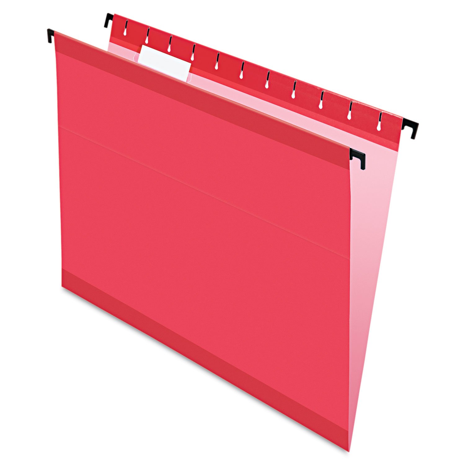 Pendaflex SureHook Reinforced Hanging Folders, Letter Size, Red, 20 per Box (6152 1/5 RED)