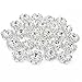 Wholesale 24PCS 16MM Small Clear Rhinestone Buttons Sewing Craft Embellishments (Shank)
