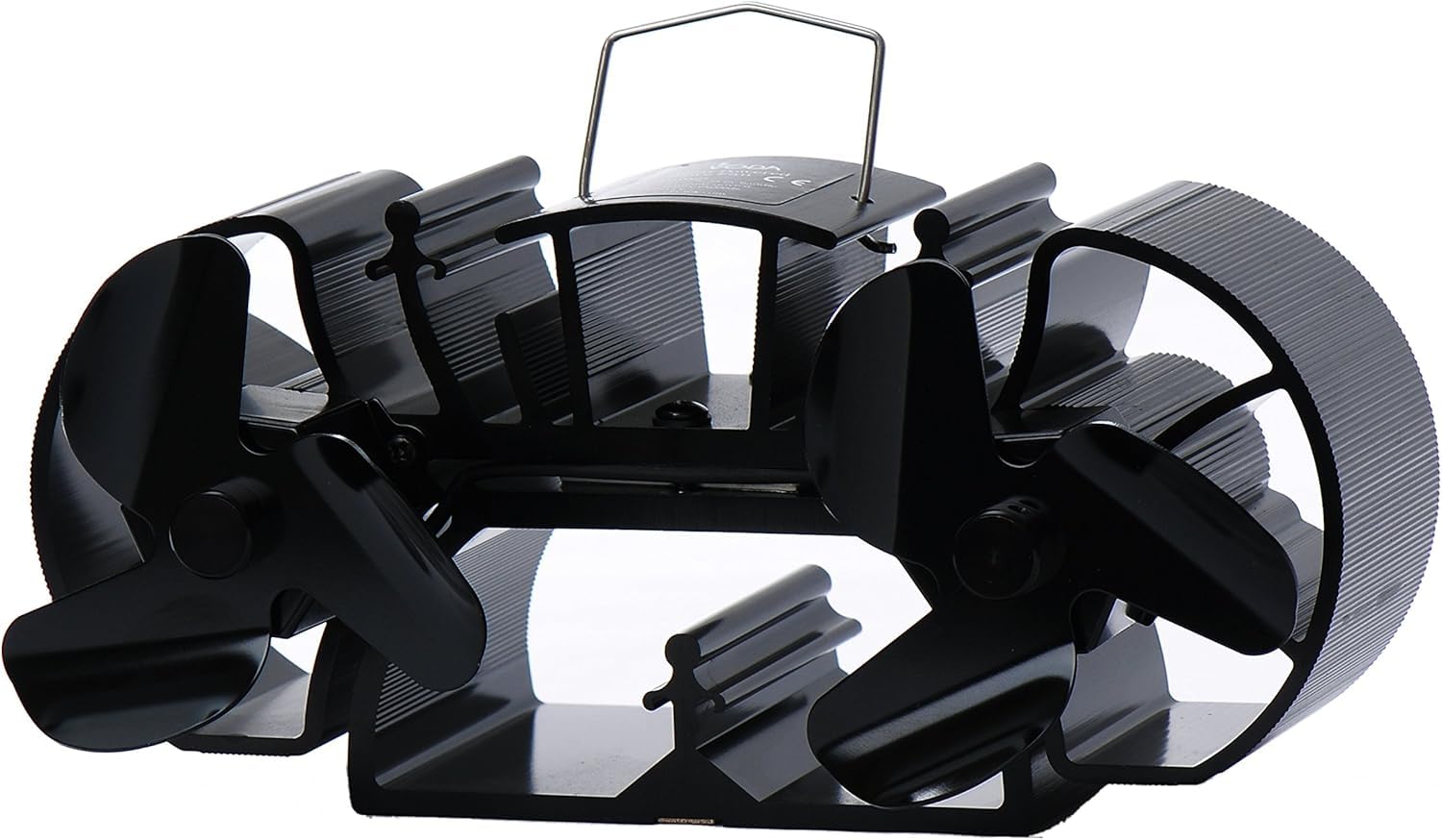 Tomersun 3.9 Inches Height Extra Mini Twin Blade Stove Fan Suitable for Super Small Space on Wood/Log Burner/Fireplace Top