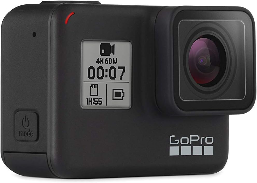 GoPro HERO7 Black - E-Commerce Packaging - Waterproof Digital Action Camera with Touch Screen 4K HD Video 12MP Photos Live Streaming Stabilization : Electronics