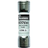 New OEM KTK-5 KTK-5A 600Vac Fast Acting Fuse, Pack of 10
