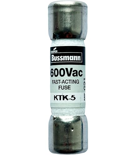 thumbnail image 2 of Bussmann KLM-5 5 Amp Fast Acting Fuse - 600Vac, KLM5, 5A 2 of 2