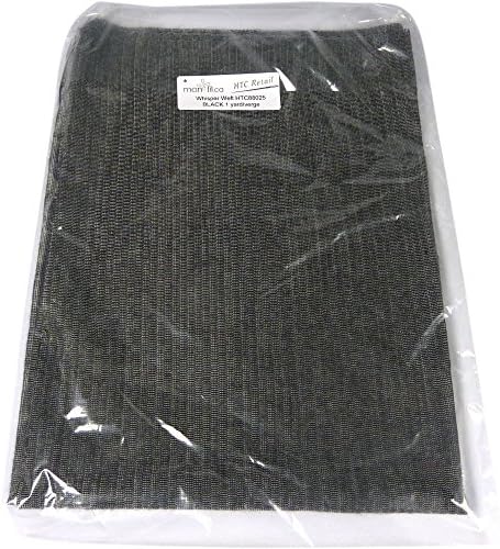 Whisper Weft Black HTC88025-20 inches Wide, Fusible Lightweight Weft Insertion for Soft Tailoring Sold by The Yard