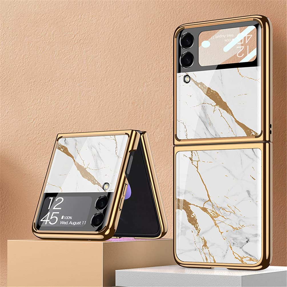 SHIEID Case for Samsung Galaxy Z Flip3 5G,Case Ultra-Thin PC Phone Cover with Samsung Galaxy Z Flip3 5G,Cover for Samsung Galaxy Z Flip3 5G,KBL10 โ image 1